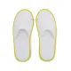 Yellow absorbent sponge bathroom slipper