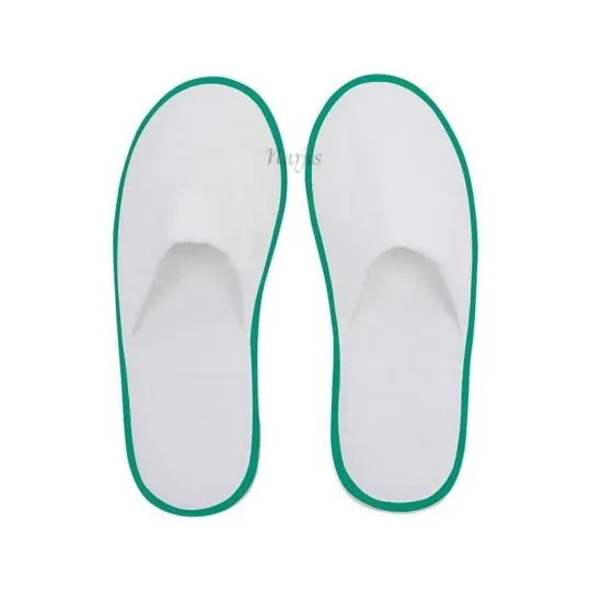 Green absorbent sponge bathroom slipper