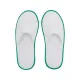 Green absorbent sponge bathroom slipper