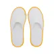 Orange absorbent sponge bathroom slipper