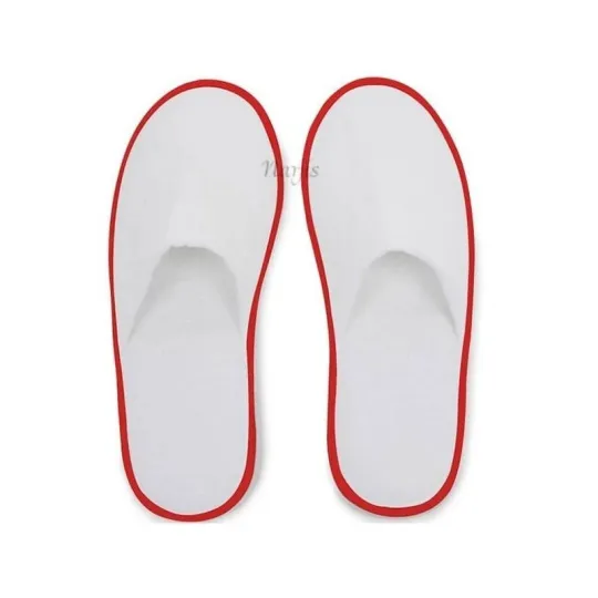 Burgundy absorbent sponge bathroom slipper