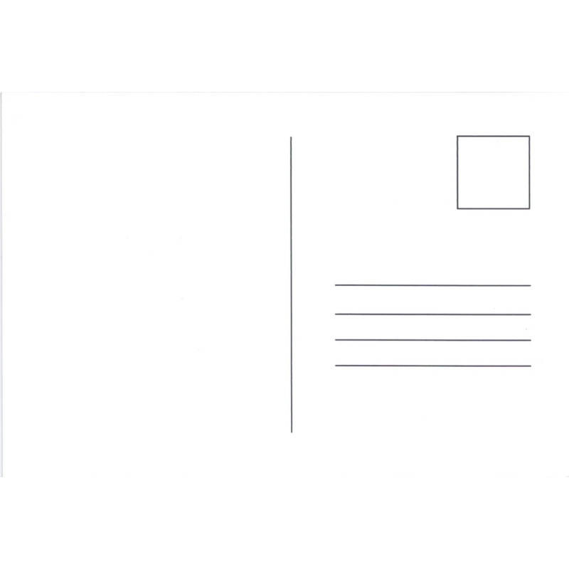 Postkarte Blick auf Elsässer Weinstraße