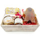 Geschenkkorb mit Lebkuchen aus dem Elsass
