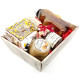 Geschenkkorb mit Lebkuchen aus dem Elsass