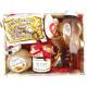 Geschenkkorb mit Lebkuchen aus dem Elsass