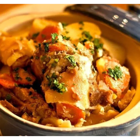 Baeckeoffe Alsacien aux 3 viandes 750 gr