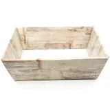 Panier vide en carton ton Bois