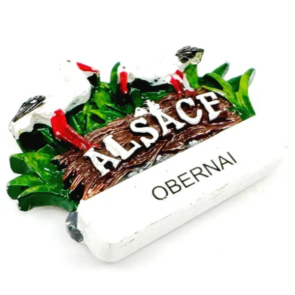 Dekorative Magnetdrehmoment Storks in Alsace in Obernai