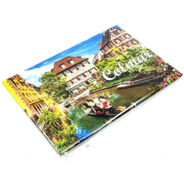 Magnet Décoratif Ballade en Barque sur La Petite Venise à Colmar