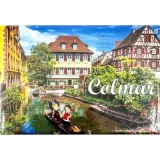 Magnet Décoratif Ballade en Barque sur La Petite Venise à Colmar