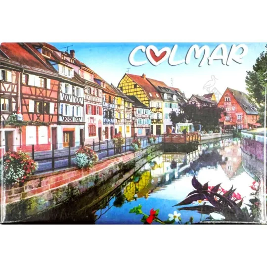 Magnet Décoratif La Petite Venise Touristique à Colmar