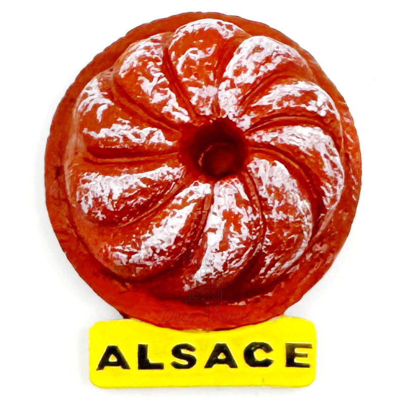 Magnet Décoratif Kougelhopf Alsace