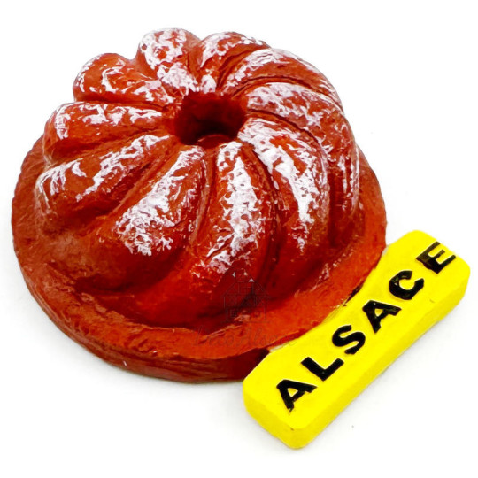 Magnet Décoratif Kougelhopf Alsace