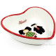Alsace Heart Ceramic Dish Traditional Couple