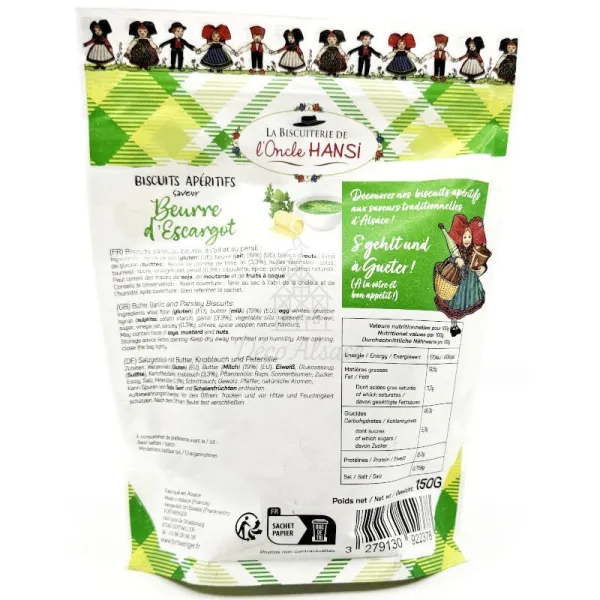 Snail Butter Aperitif Biscuits