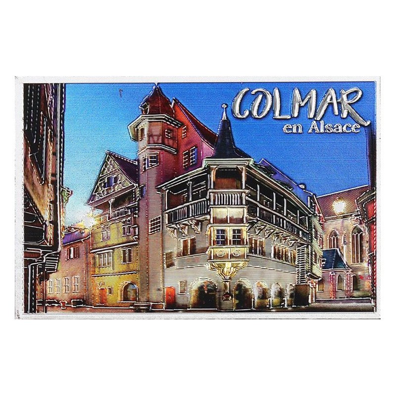 Magnet décoratif scintillant Colmar
