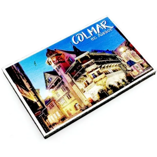 Decoratieve glittermagnet Colmar