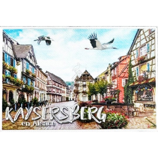 Glitzernder Ziermagnet Kaysersberg