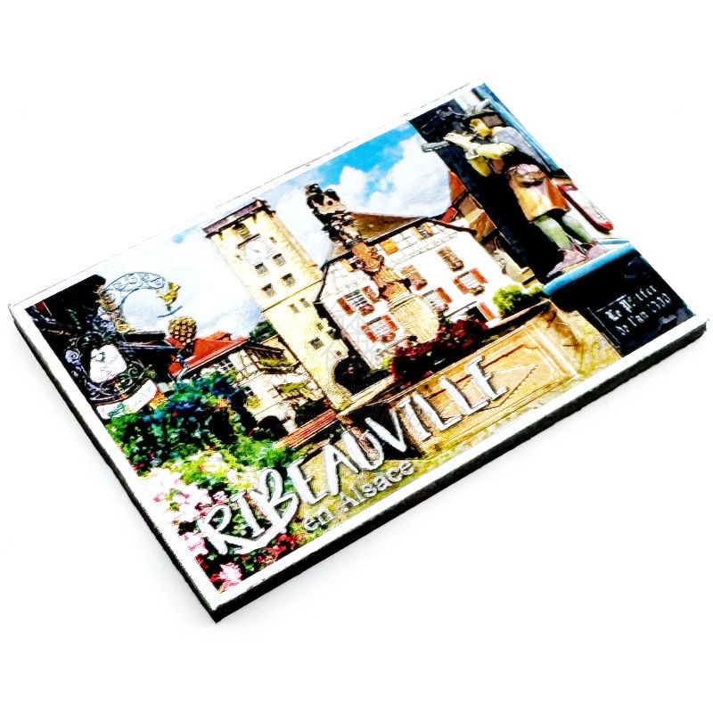 Ribeauvillé sparkling decorative magnet