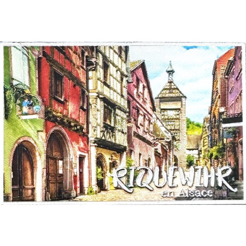 Glitzernder Ziermagnet Riquewihr