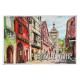 Magnet décoratif scintillant Riquewihr