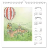Spiral Calendar Enchanted Alsace Ratkoff 2025