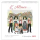 Calendrier spirale L'Alsace Enchantée Ratkoff 2025