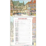 Calendrier Éphéméride L'Alsace Enchantée Ratkoff 2025