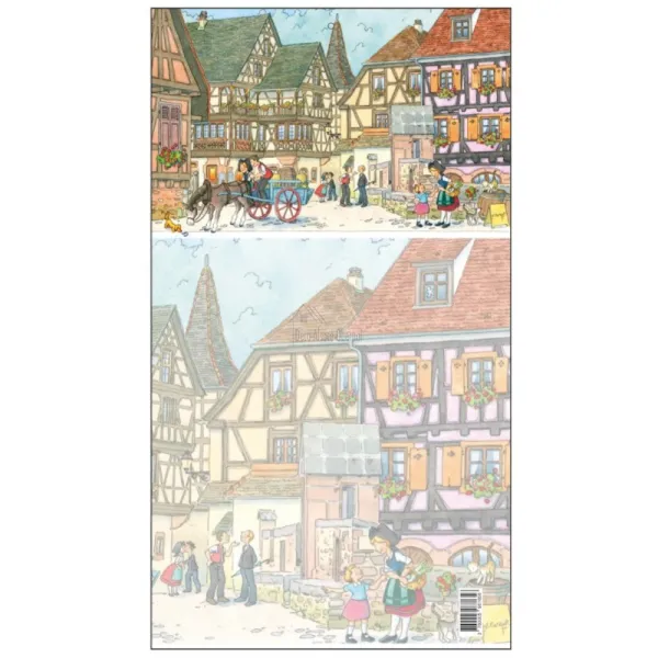 Calendrier Éphéméride L'Alsace Enchantée Ratkoff 2025