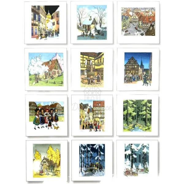 Calendrier L'Alsace Enchantée Ratkoff 2026