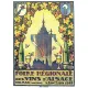 Carte Postale Hansi Affiche Foire des Vins Alsace 1948