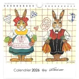 Spiral-Wandkalender Guy Untereiner 2026