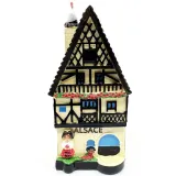 Large Alsace Half-Timbered House in Resin
