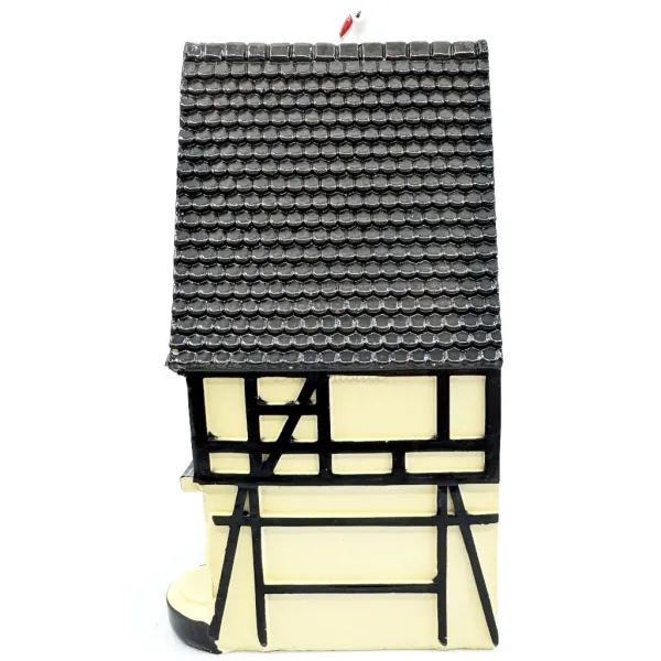 Large Alsace Half-Timbered House in Resin
