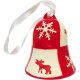 Ceramic bell to hang