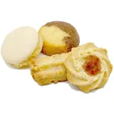 Assortment of Bredele and Christmas cakes from Alsace