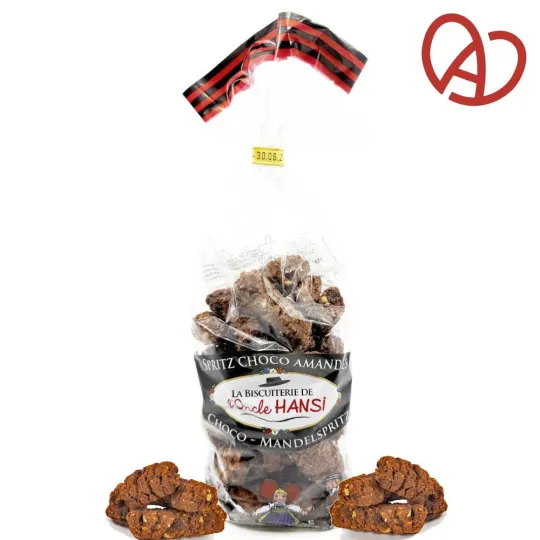 Bredele Spritz Elzas Chocolade Amandel Zuivere Boter Hansi