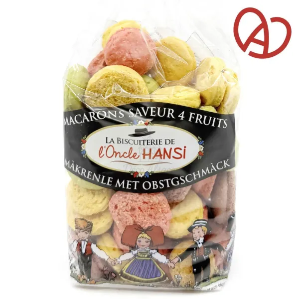 Macarons Alsace aux 4 Fruits de l'Oncle Hansi