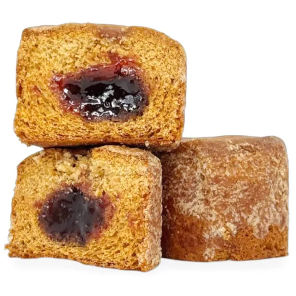 Honey Nonnettes Filled with Cherry