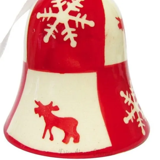 Ceramic bell to hang