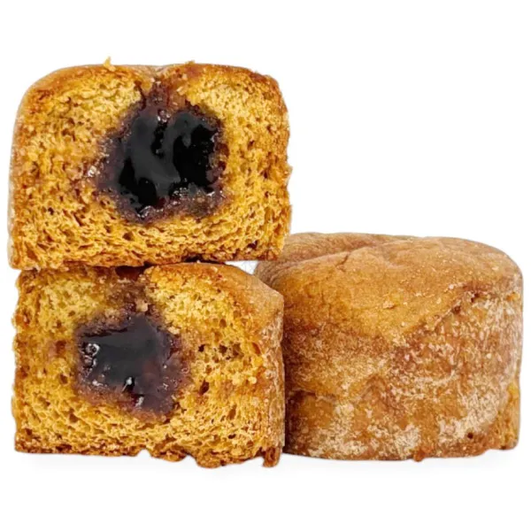 Honey Nonnettes with Blueberry Filling