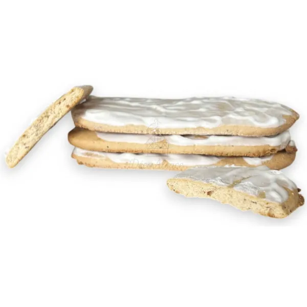 Langues de Pain d'Epices aux Agrumes Amandes et Noisettes