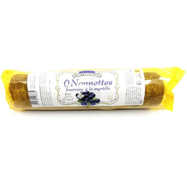 Honey Nonnettes with Blueberry Filling