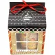 House Box with Porcelain Mug, Mannele Duo decor in Gingerbread