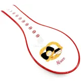 Ceramic Spoon rest with Alsatian and Pretzel decor