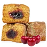 Honey Nonnettes Filled with Cherry