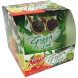 Green Tea scented candle with fruits