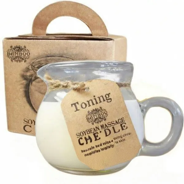 Bougie de Massage Soja et Jojoba Tonifiant et Raffermissant