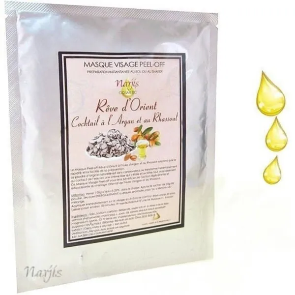 Masque Visage Rêve d'Orient à l'Argan et au Rhassoul