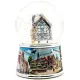 Large Glitter Snow Globe Alsatian Villages